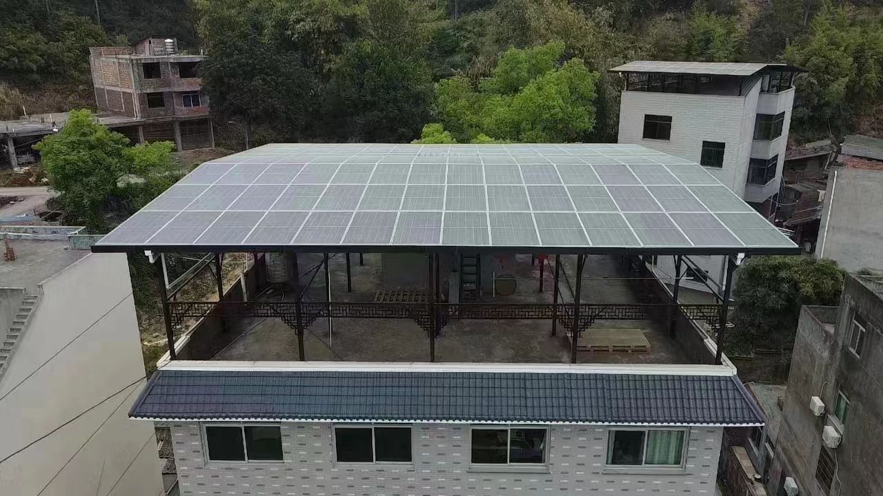 固安15kw+10kwh自建别墅家庭光伏储能系统